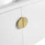 Ensemble de meuble-lavabo simple 18,5 po avec plateau en céramique Zalea-957995808
