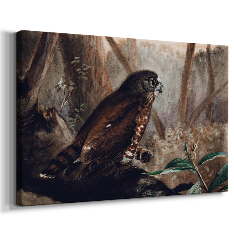 Animal rétro -XVII, H 33 po x l 49 po x P 1,5 po, Toile tendue