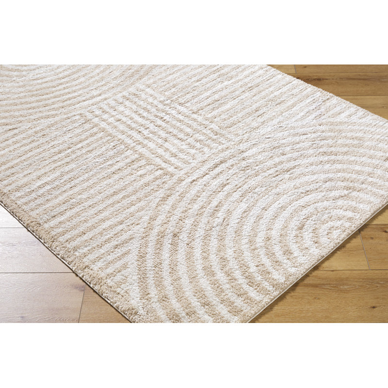 Zuhur Washable Indoor Rug, Rectangle 7'10" x 10', Beige