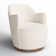 Corson Upholstered Swivel Barrel Chair