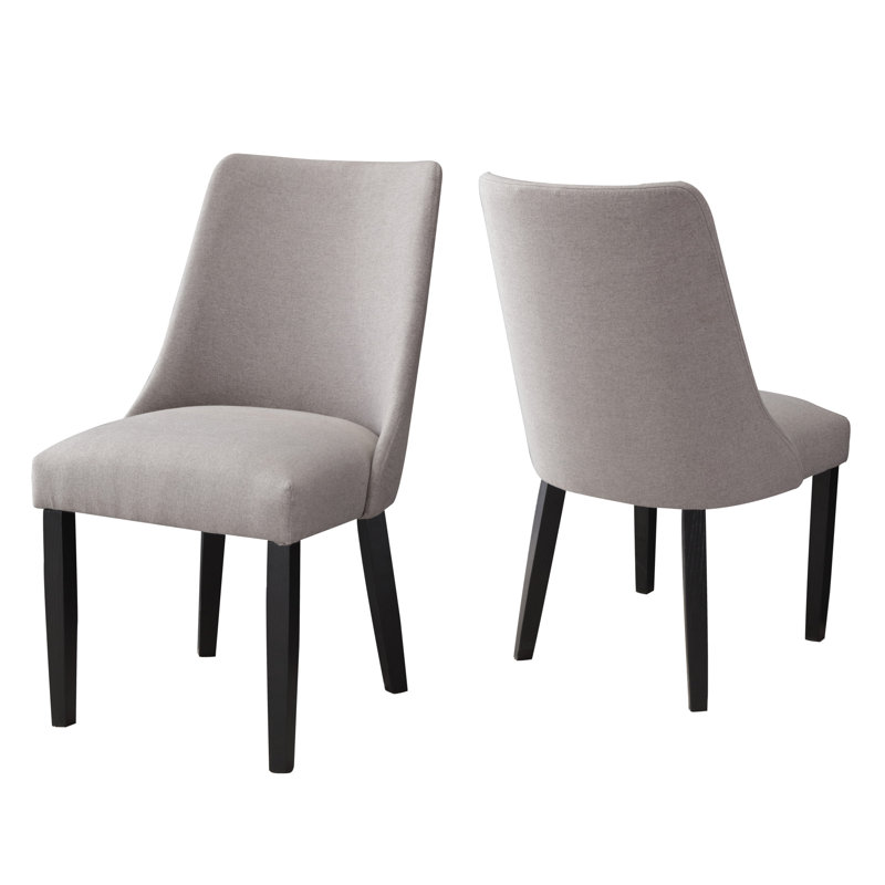Fishburne Xena Gray Upholstered Dining Chair