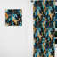 Motif cachemire céleste II - velours glamour - obscurcissant - 1 panneau-107596735