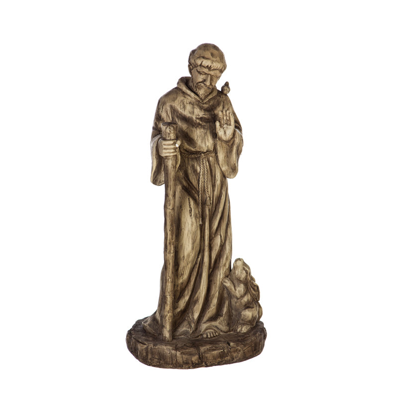 Bawtry St. Francis Resin Garden Statue