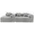 Boneless 2 - Piece Upholstered Sectional With Pillows, No Assembly Required Free Combination Sofa-878248157
