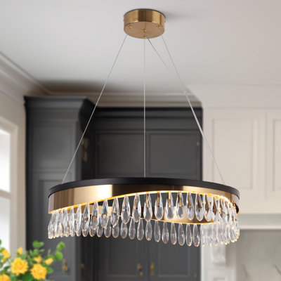Irma Dimmable LED Geometric Chandelier