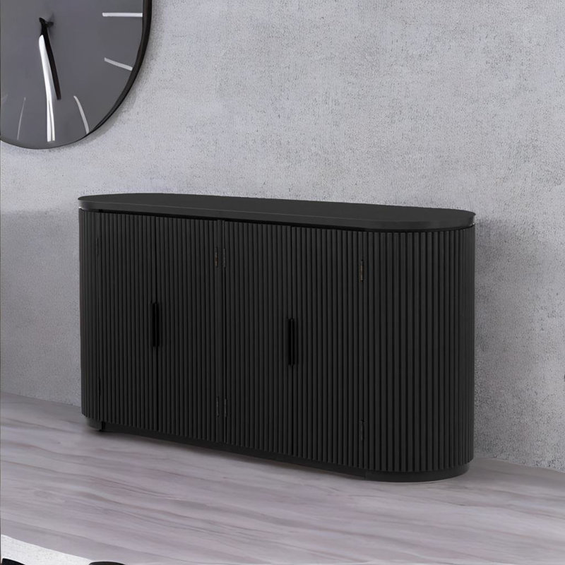 Armoire d'appoint Mashaunda, Noir