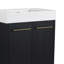 Meuble-lavabo autoportant de 30 po avec lavabo en résine