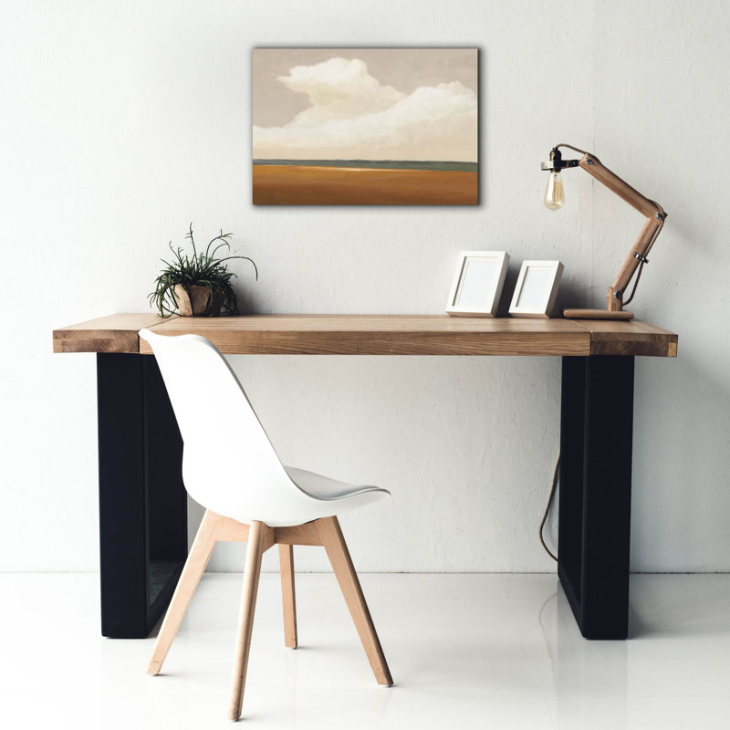 «Prairie Summer Terracotta» par James Wiens, art mural sur toile, H 18 po x l 26 po
