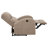 Grant Fabric Upholstered Power Recliner Chair Camel-1736243831