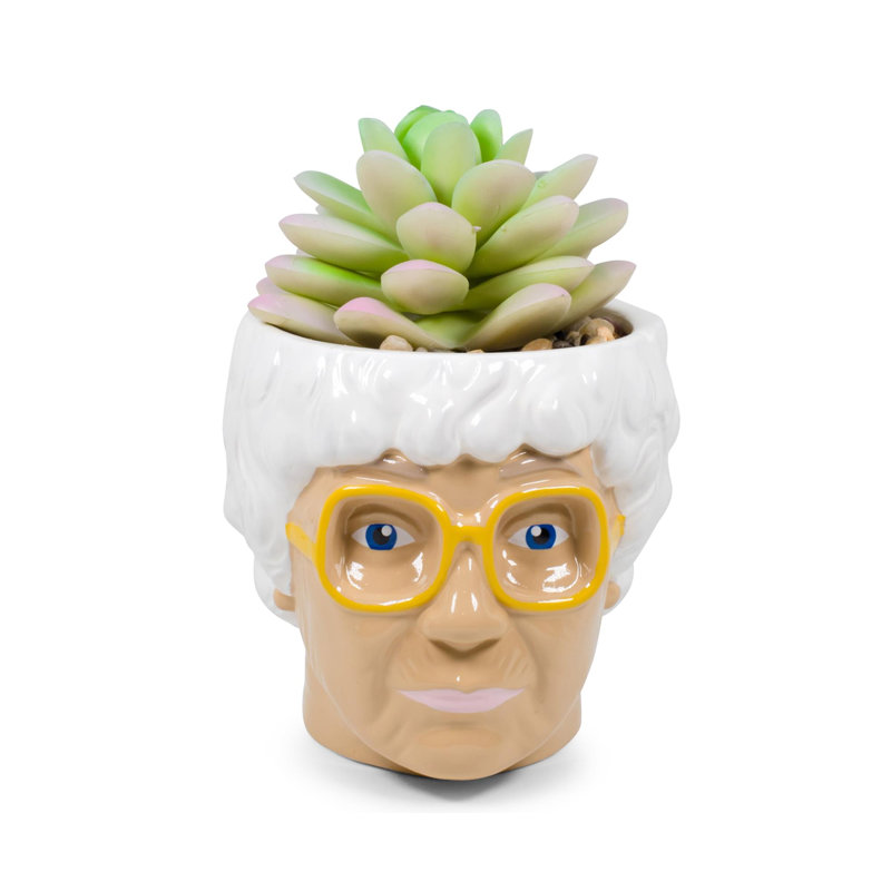 Plante molle artificielle en pot