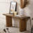  Gennari Solid Wood Bench with Flat Fluted Legs（Three Sizes Available）-969149079