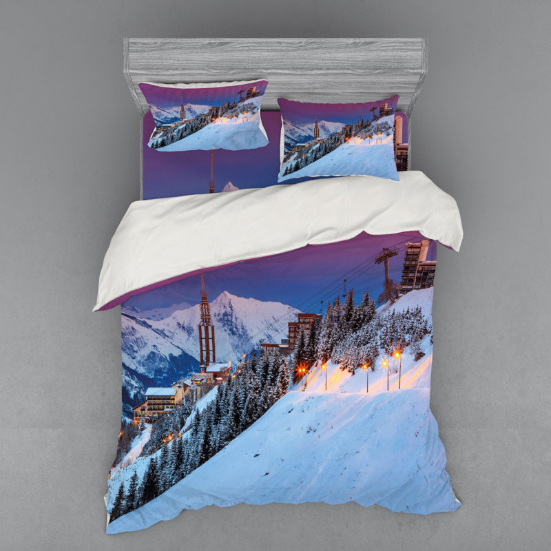 Housse de couette winter, Housse de couette grand + 3 pièces supplémentair