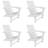 Joubert Foldable Outdoor Adirondack Set-81833442