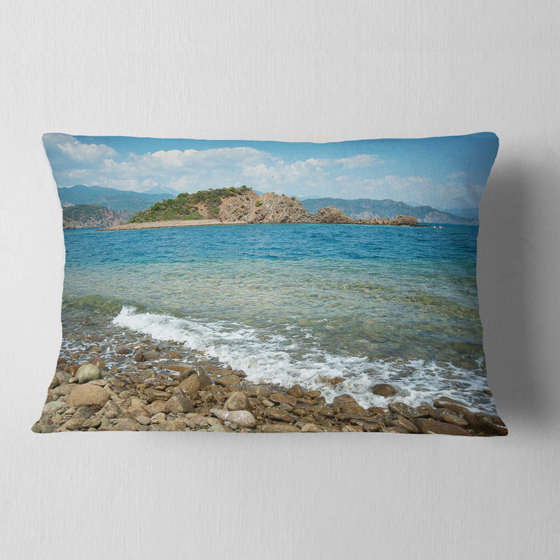 Coussin lombaire de petite île de mer
