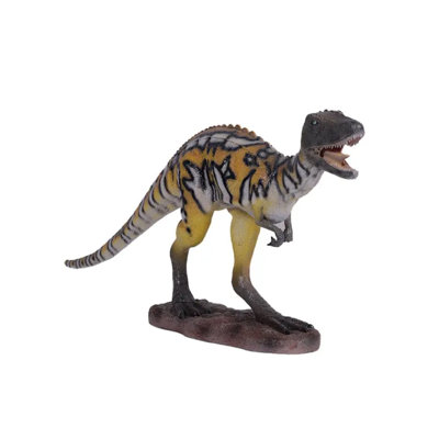 Petite statue de dinosaure australovénateur grandeur nature