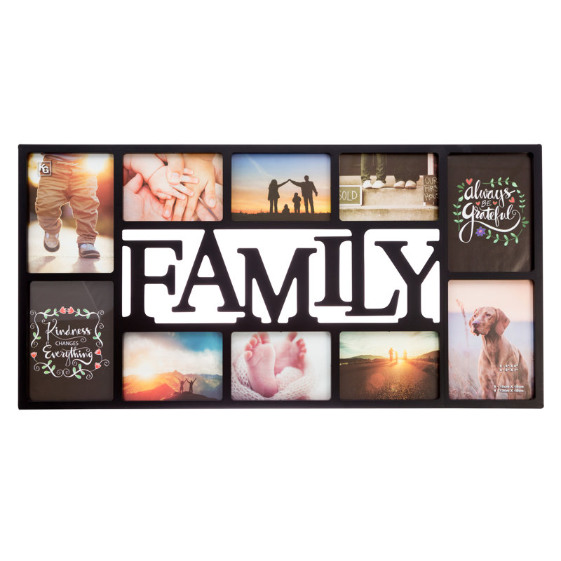 Rafael Black Matte Picture Frame