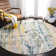 Riccio Abstract Beige Area Rug