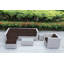 Ensemble de conversation en osier pour 6 personnes avec coussins - aucun assemblage-763963805-763963799
