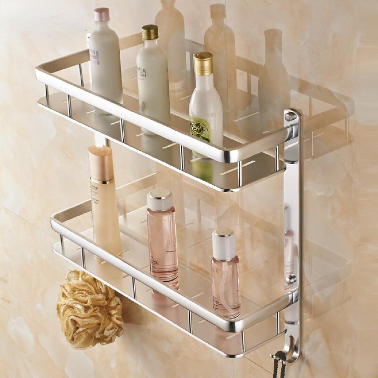 Jonnell Freestanding Shower Caddy Rebrilliant