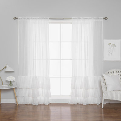Panneau coulissant semi-transparent Neuville Ruffle