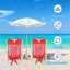 Chaises de plage avec sac à dos pour adultes et capacité de 300 LBS