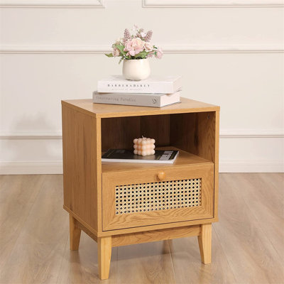 Tram 17.7'' W Solid Wood Nightstand