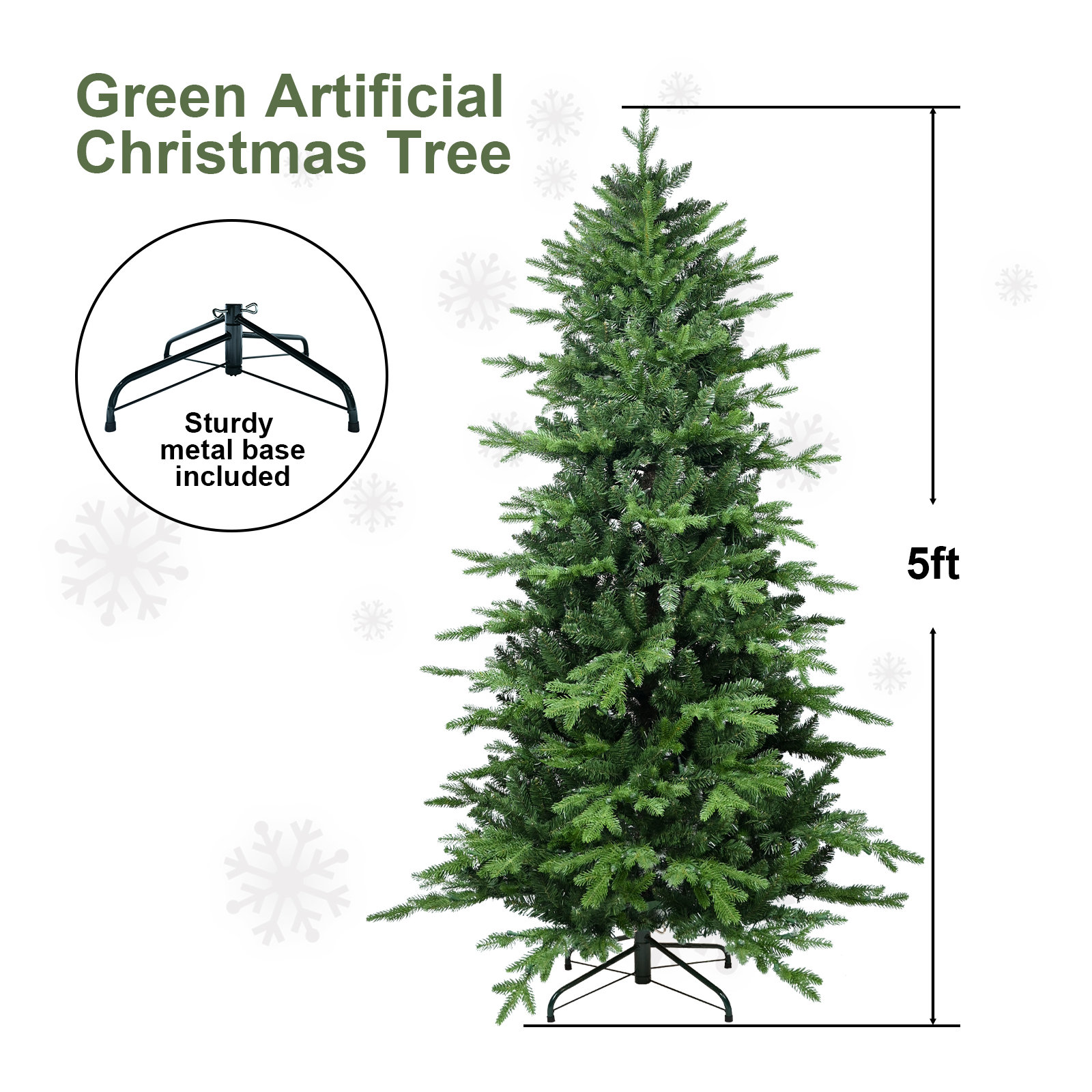 Christmas tree, 5'