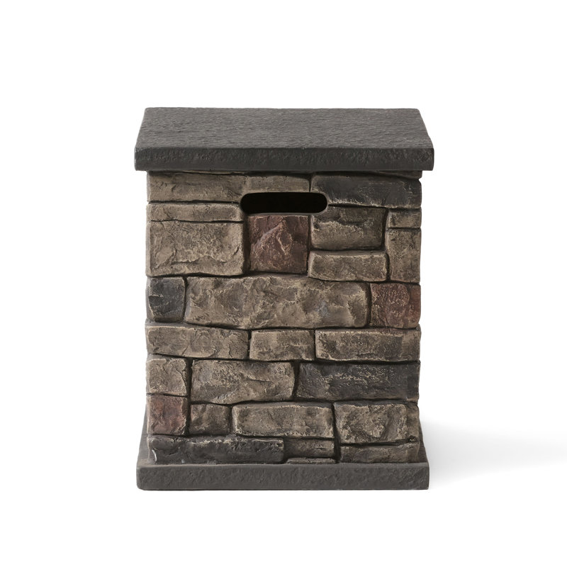 16.25'' Square Concrete Propane Tank Cover