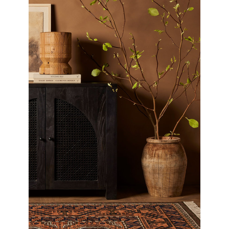 Toledo Wood Jar