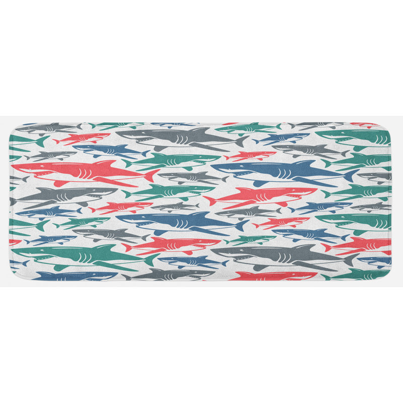 Tapis de cuisine shark