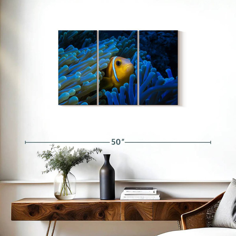 Brampt Lurking Clownfish, 20" H x 33" W