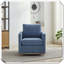 Fauteuil carré pivotant rembourré 360 degrés-1094357285