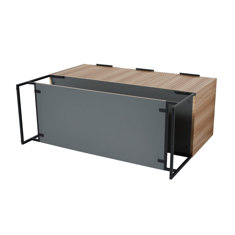 Meuble-lavabo autoportant 47,2 po Chaidez, Brun