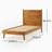 Solid Wood Platform Bed (TWIN BED) Sturdy Foundation & Easy Setup