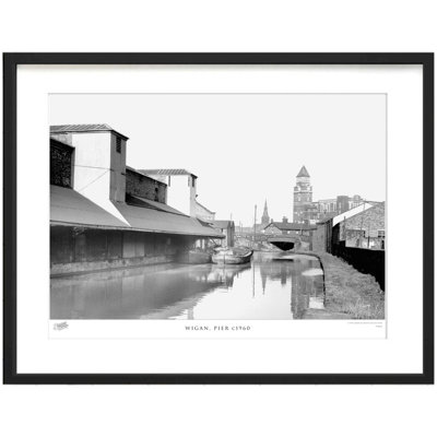 Wigan, Pier C1960 by Francis Frith - Single Picture Frame Print