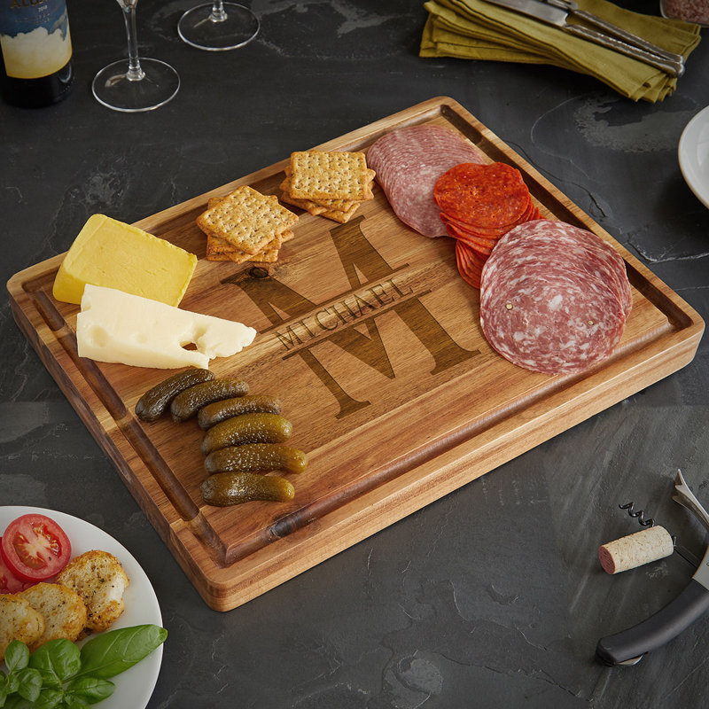 Bloc de boucher gravé Oakmont, Oui