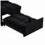 Fauteuil-lit simple convertible en velours capitonné l 68,5 po x P 24,5 po x H 17,5 po