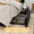 4-Drawer Velvet Upholstered Storage Platform Bed with Adjustable Headboard-672555044-672555047