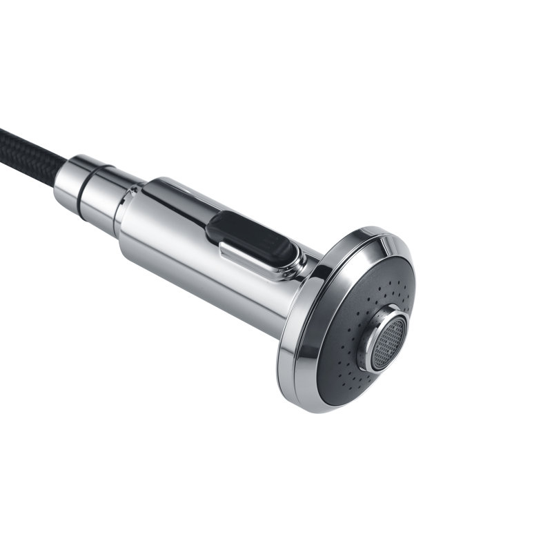 ANZZI Step Series Pull Down Kitchen Faucet, Polished Chrome