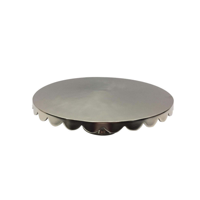 Velazco Cake Stand, 8" H x 22" W x 22" D