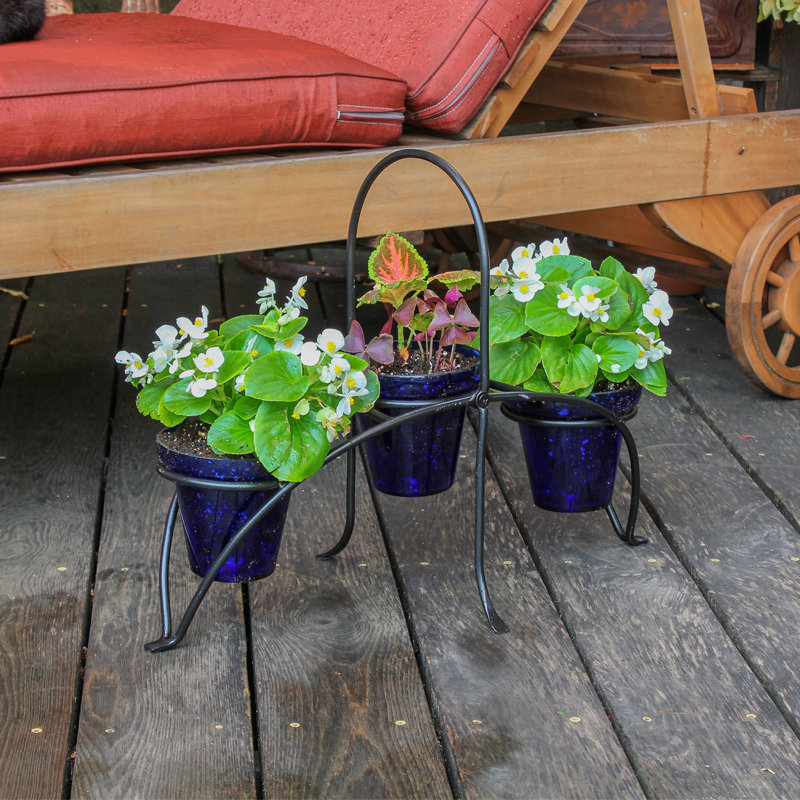 Trishelle Glass Pot Planter