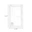 Miroirs pleine longueur rectangulaires en bois massif-129870998
