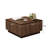 31-Inch Farmhouse Lift Top Square Coffee Center Table With Hidden Storage Compartment And Fluted Wood Board For Living Room, Apartment, Small Space-489768295
