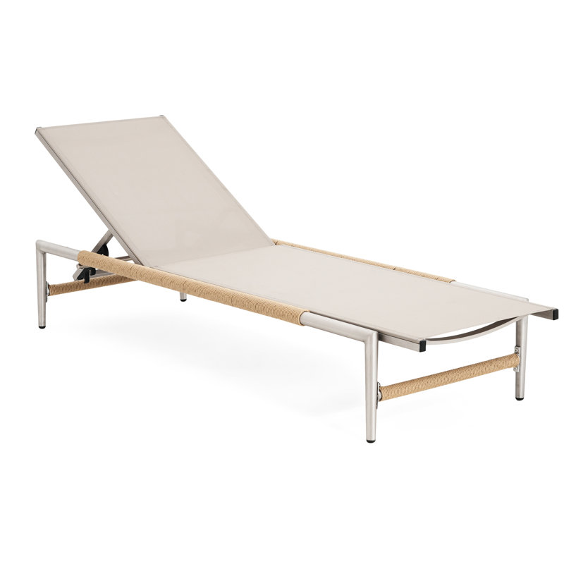 Modern Backyard Delightful Seat - Aluminum, Breathable Mesh Seat, Ergonomic, Rust Outdoor Relaxing Chair Mesh, Rust-, Comfortable