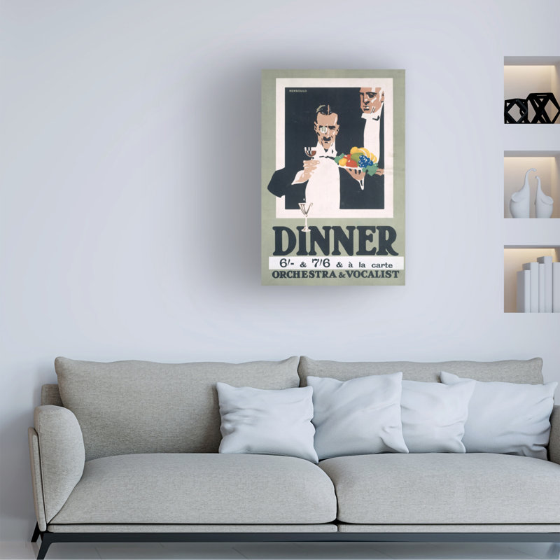 Art sur toile Frank Newbould, H 47 po x l 30 po