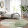 Machine Washable Indoor/Outdoor Cicel ACN1158 Aloe Rug