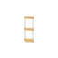 75.18 cm H x 29.46 cm W Corner Bookcase-25855187