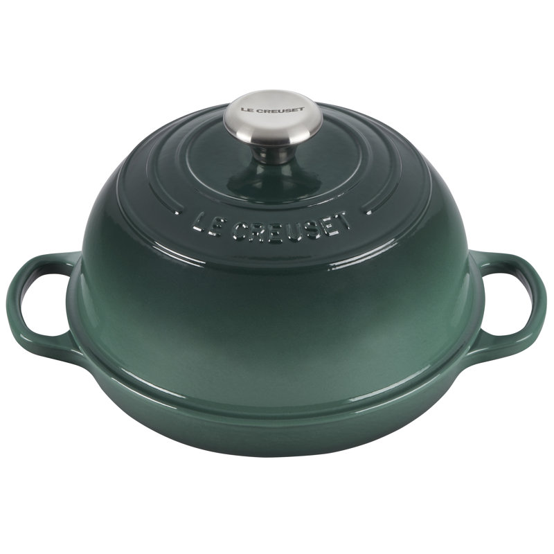 Le Creuset Signature Enameled Cast Iron 1.75 Qt. Bread Oven with Lid, Artichaut