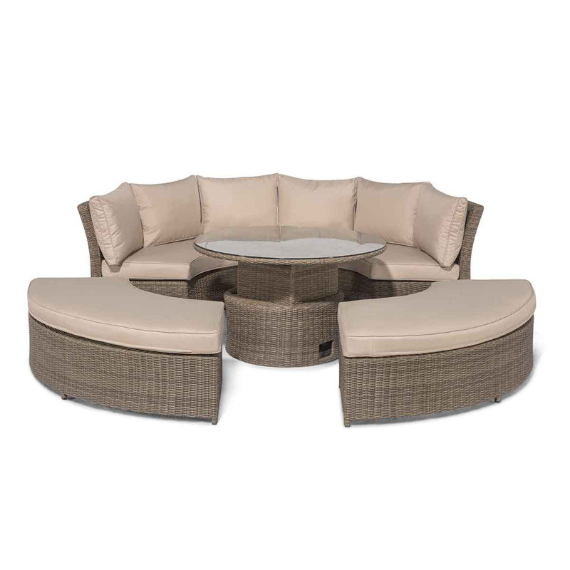 Balch Rattan Lifestyle Suite - with Rising Table