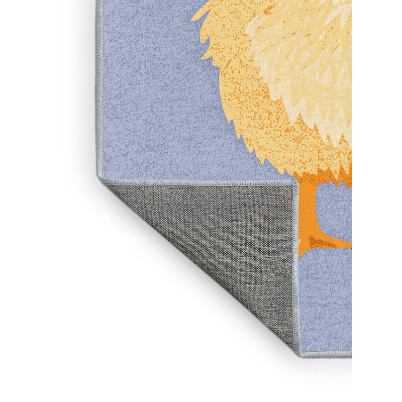Tapis gris moderne et contemporain lavable à la machine Fieldston, 4 x 2